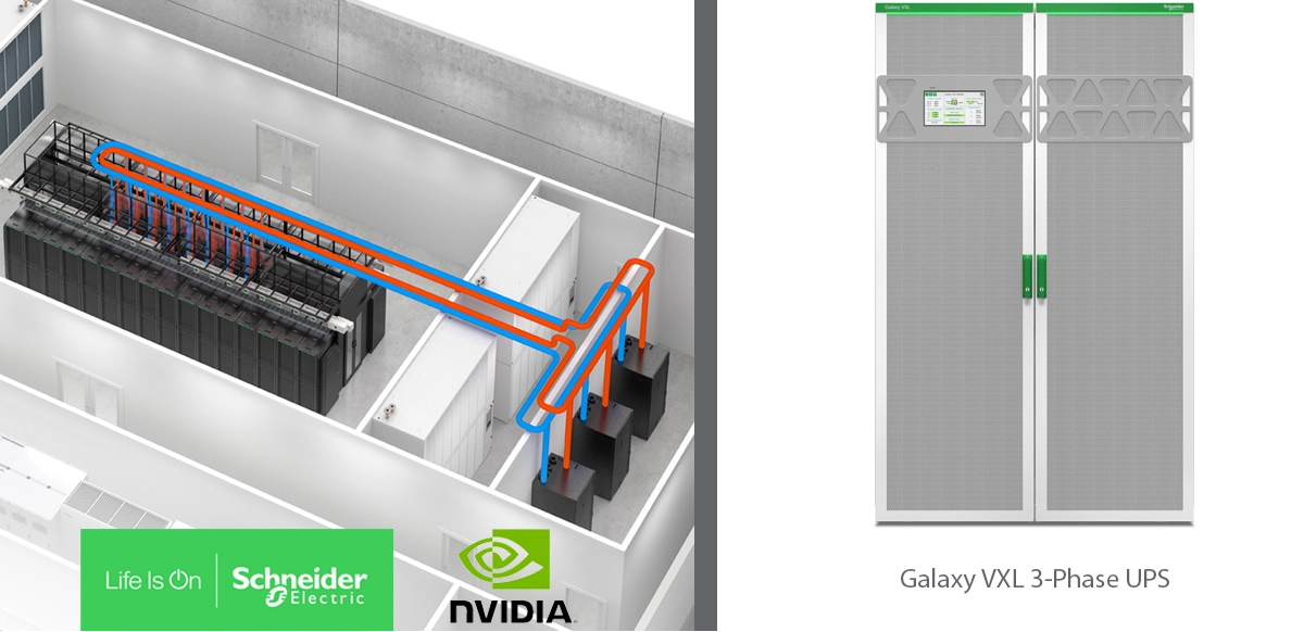 Schneider Electric anuncia la nueva UPS Galaxy VXL