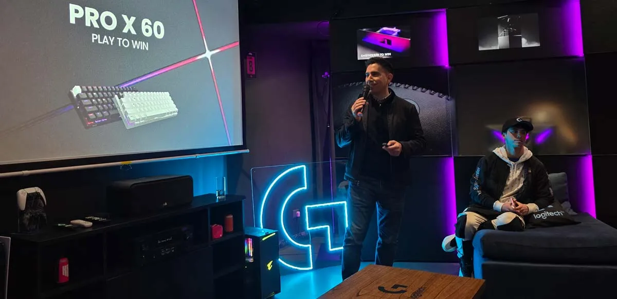 Lucas Landa, Gaming Category Manager para Logitech G.