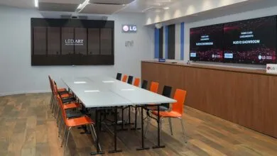 Nuevo showroom en Distecna, modernizado con pantalla LG.