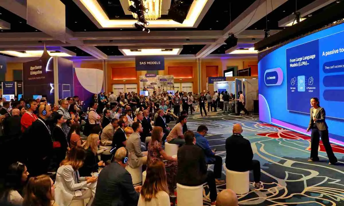 SAS Innovate 2025: la inteligencia artificial da un salto hacia la autonomía, la confianza y la utilidad real 3 Vista general del SAS Innovate 2025 en Orlando, donde se debatió el futuro de la inteligencia artificial aplicada.