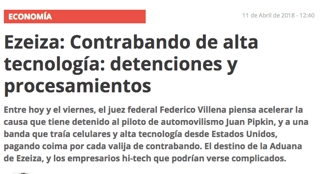 La verdad sobre el supuesto caso de contrabando que involucra empresas del mercado IT