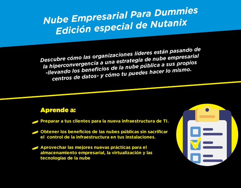 Nube empresarial para Dummies. Edición especial de Nutanix.