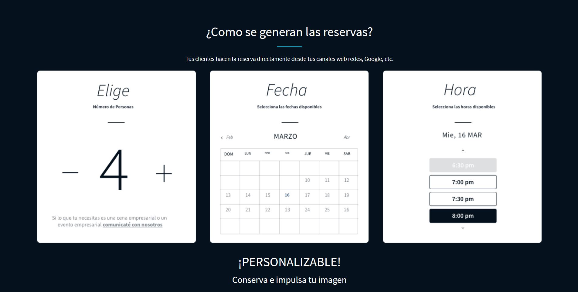 Un software de gestión de reservas transforma restaurantes