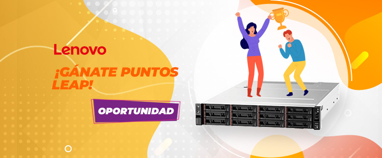 Adquiere 540 puntos LEAP con ThinkSystem SR590