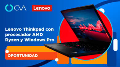 Lenovo Thinkpad con procesador AMD Ryzen y Windows Pro