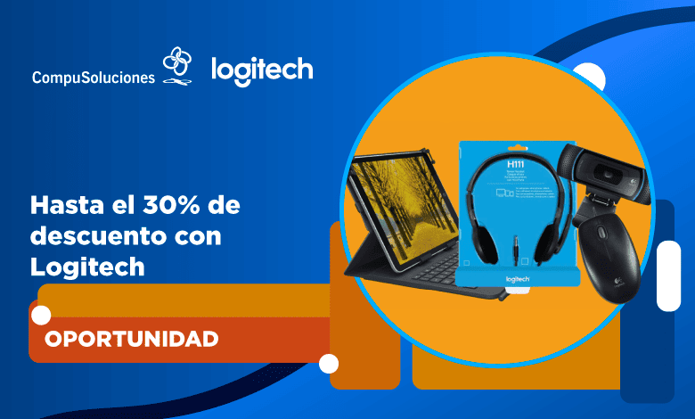 Logitech hasta con un 30% de descuento