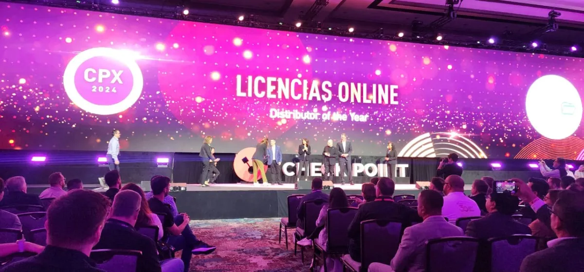 Licencias OnLine galardonado como Mejor Distribuidor Check Point Américas 2023