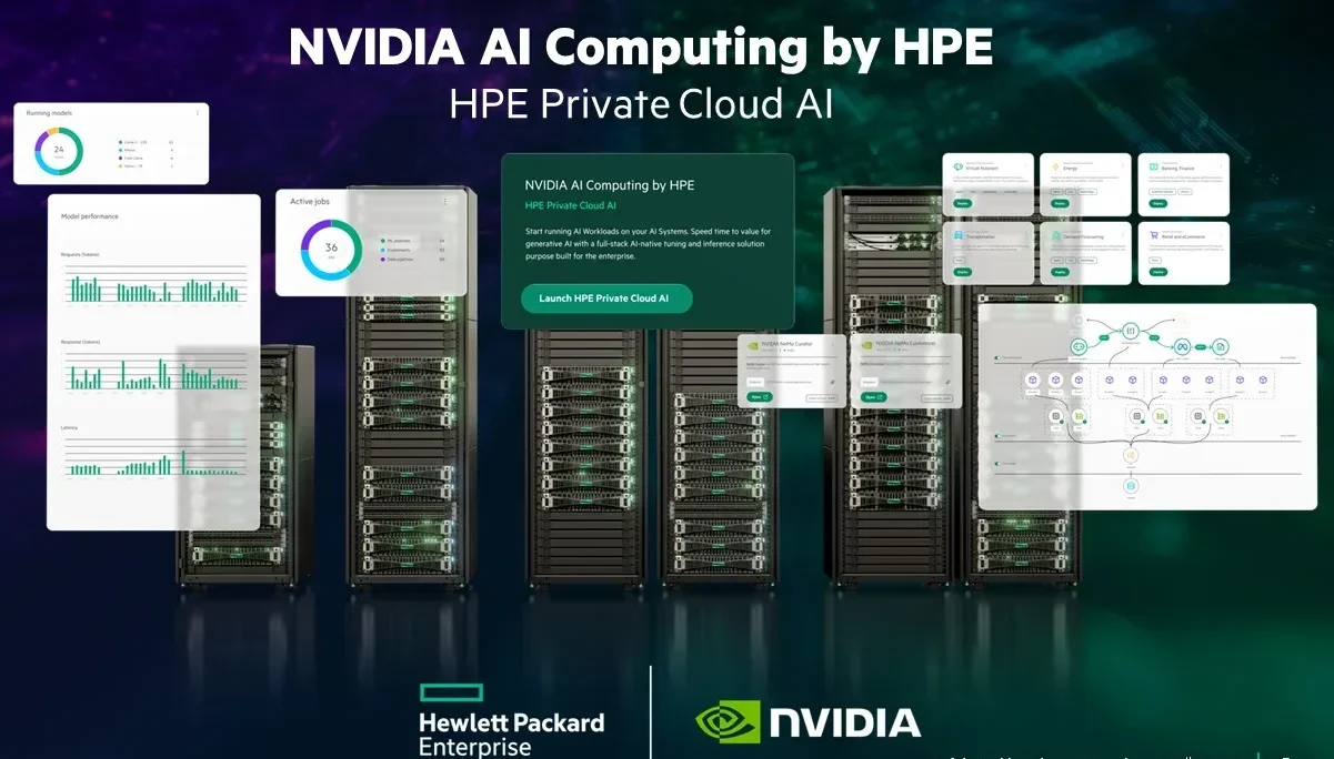 Hewlett Packard Enterprise y NVIDIA anuncian “NVIDIA AI Computing by HPE”