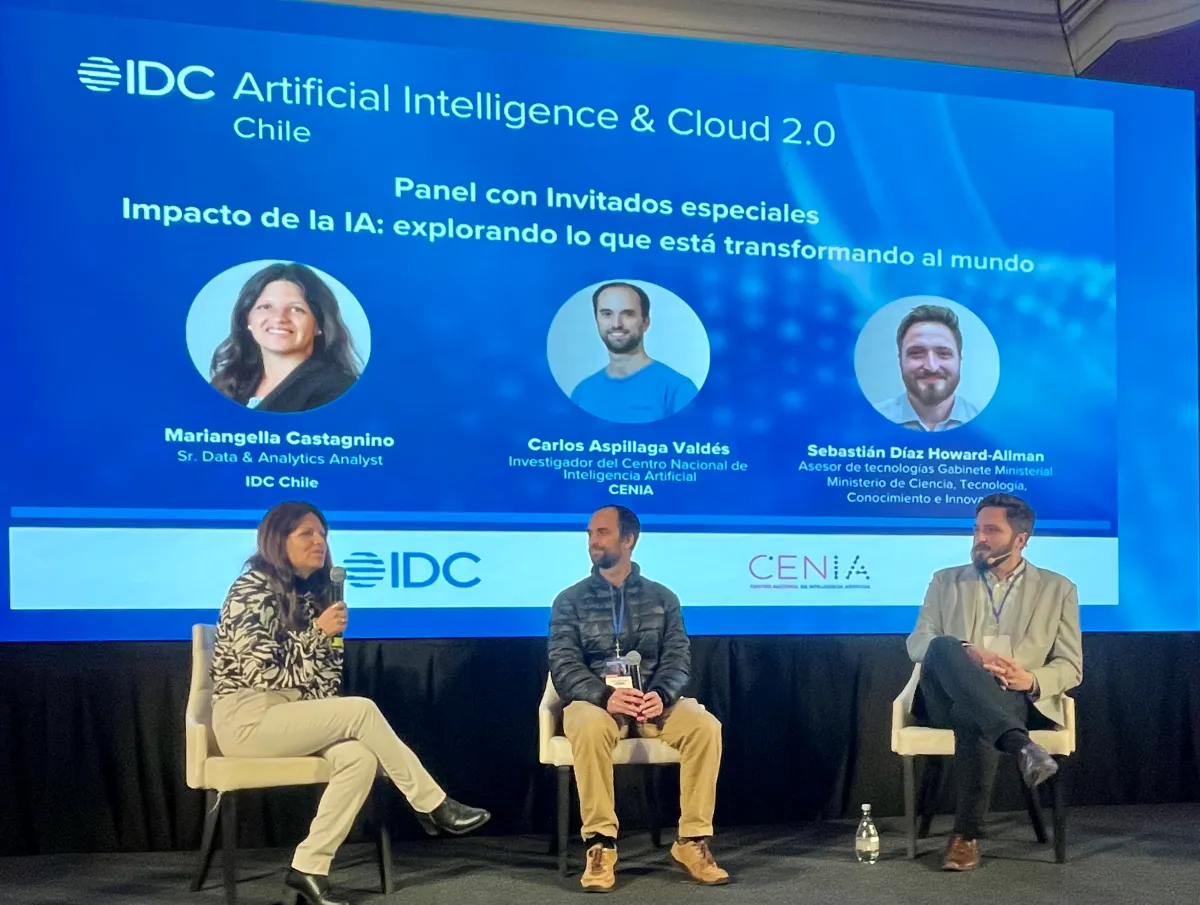 IDC realizó en Chile su foro Artificial Intelligence & Cloud 2.0